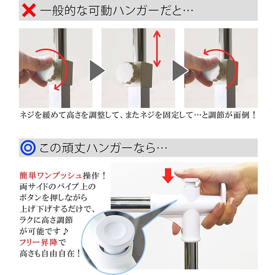 宮武製作所 ハンガー HSG 頑丈 高さ調節 幅60×奥行43×高100～160 Amazon.co.jp: 宮武製作所 頑丈ハンガー Sサイズ 幅60×奥行き43